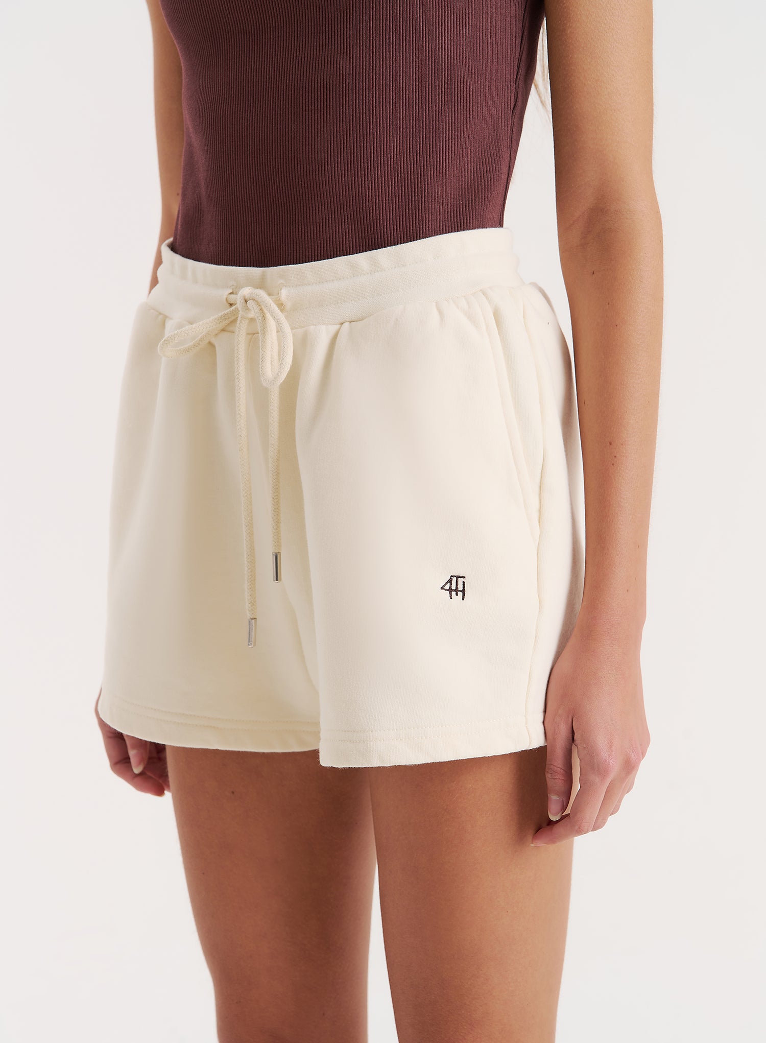 Cream 4th Branded Shorts